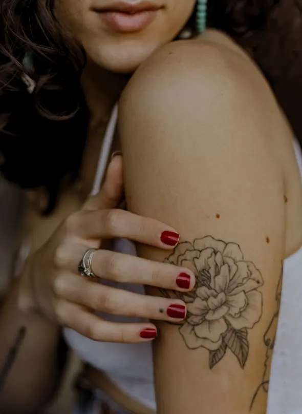 fine lines tattoo