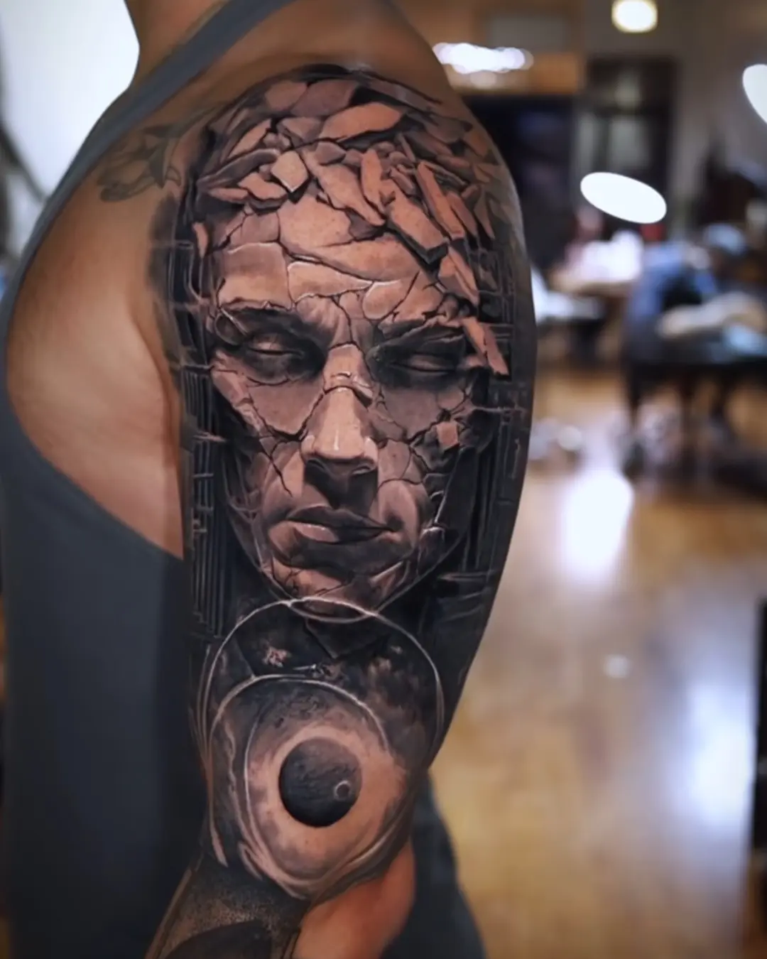 black and grey traditional tattoo black and grey traditional tattoo