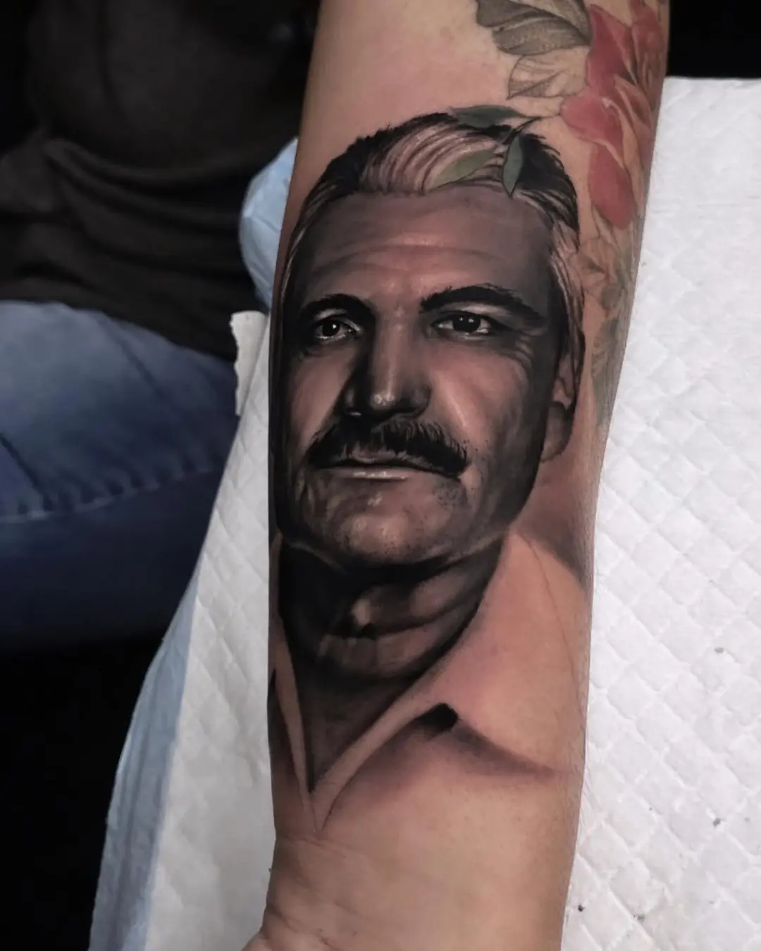 3D effect portrait tattoo artist Chicago 3D effect portrait tattoo artist Chicago