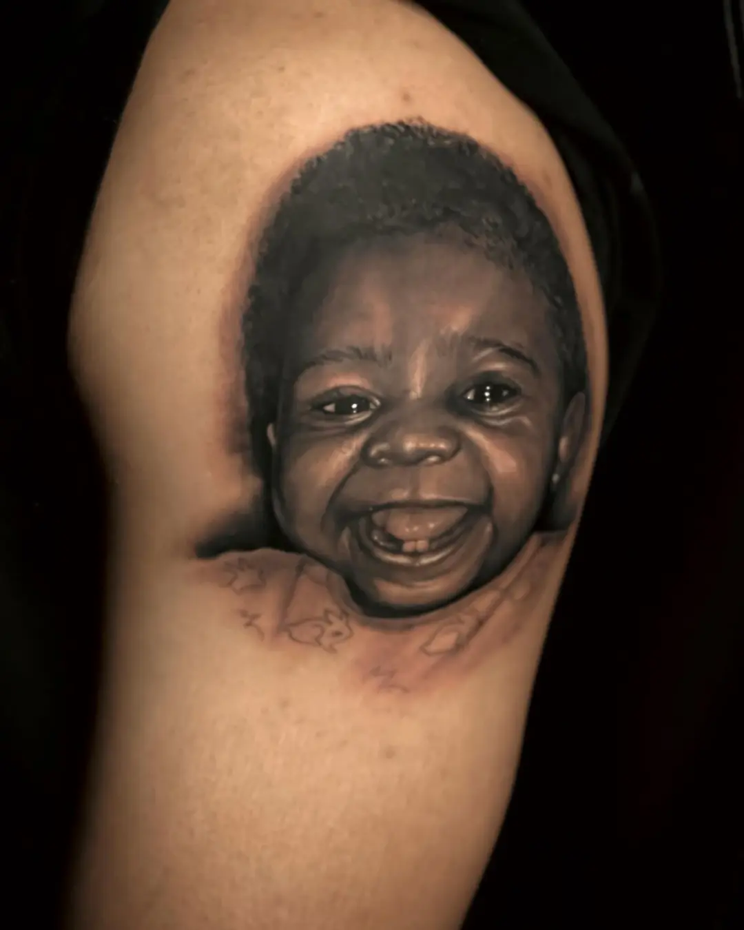 Shoulder portrait tattoo studio Chicago Shoulder portrait tattoo studio Chicago