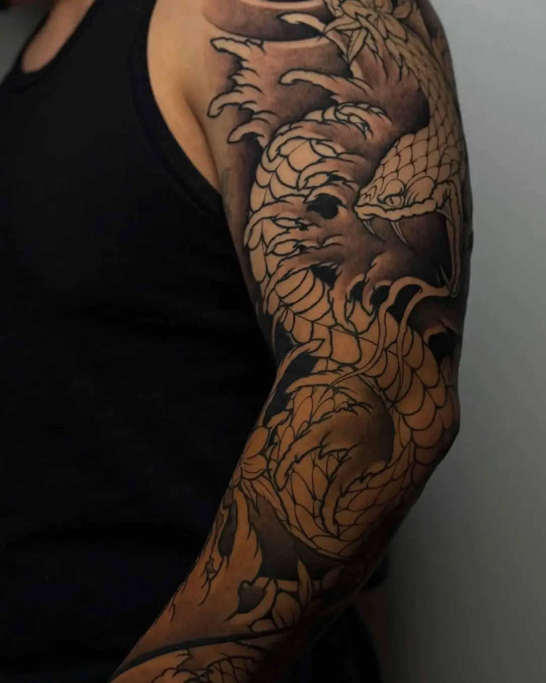 Detail and Texture in Our Japanese Tattoos Detail and Texture in Our Japanese Tattoos