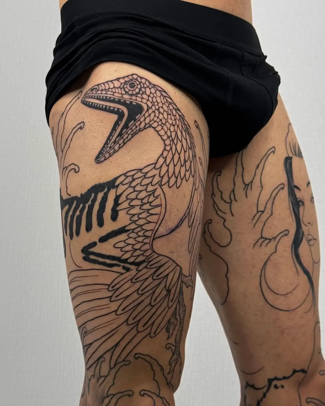 Japanese tattoos Chicago tiger motif Japanese tattoos Chicago tiger motif