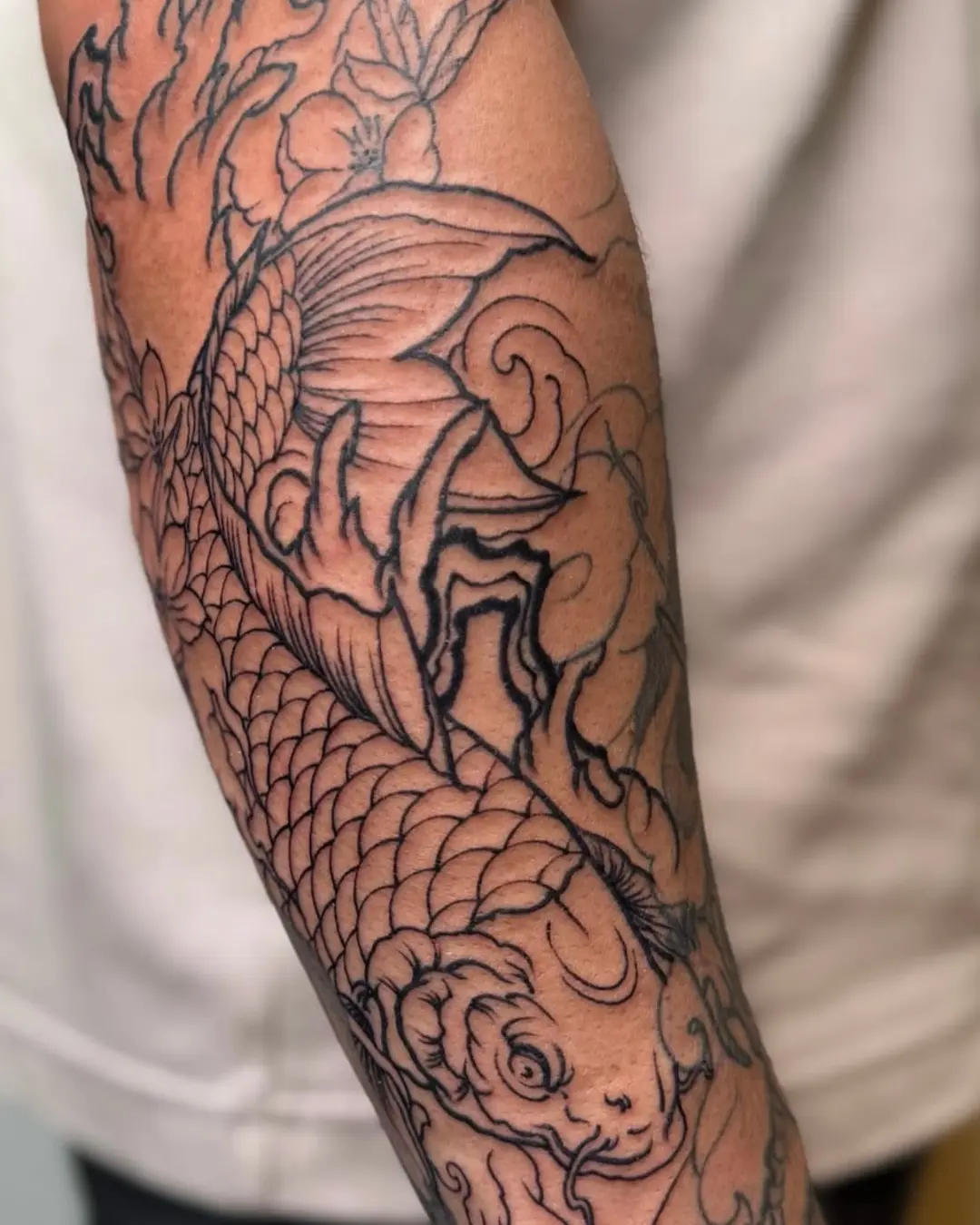 Koi Fish Japanese Tattoos Koi Fish Japanese Tattoos