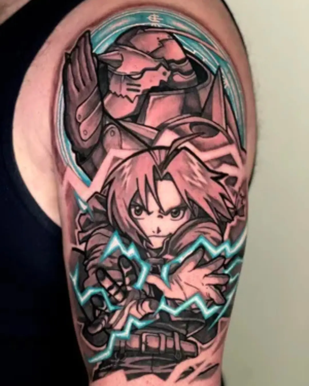 Watercolor pop culture character tattoos Chicago Watercolor pop culture character tattoos Chicago