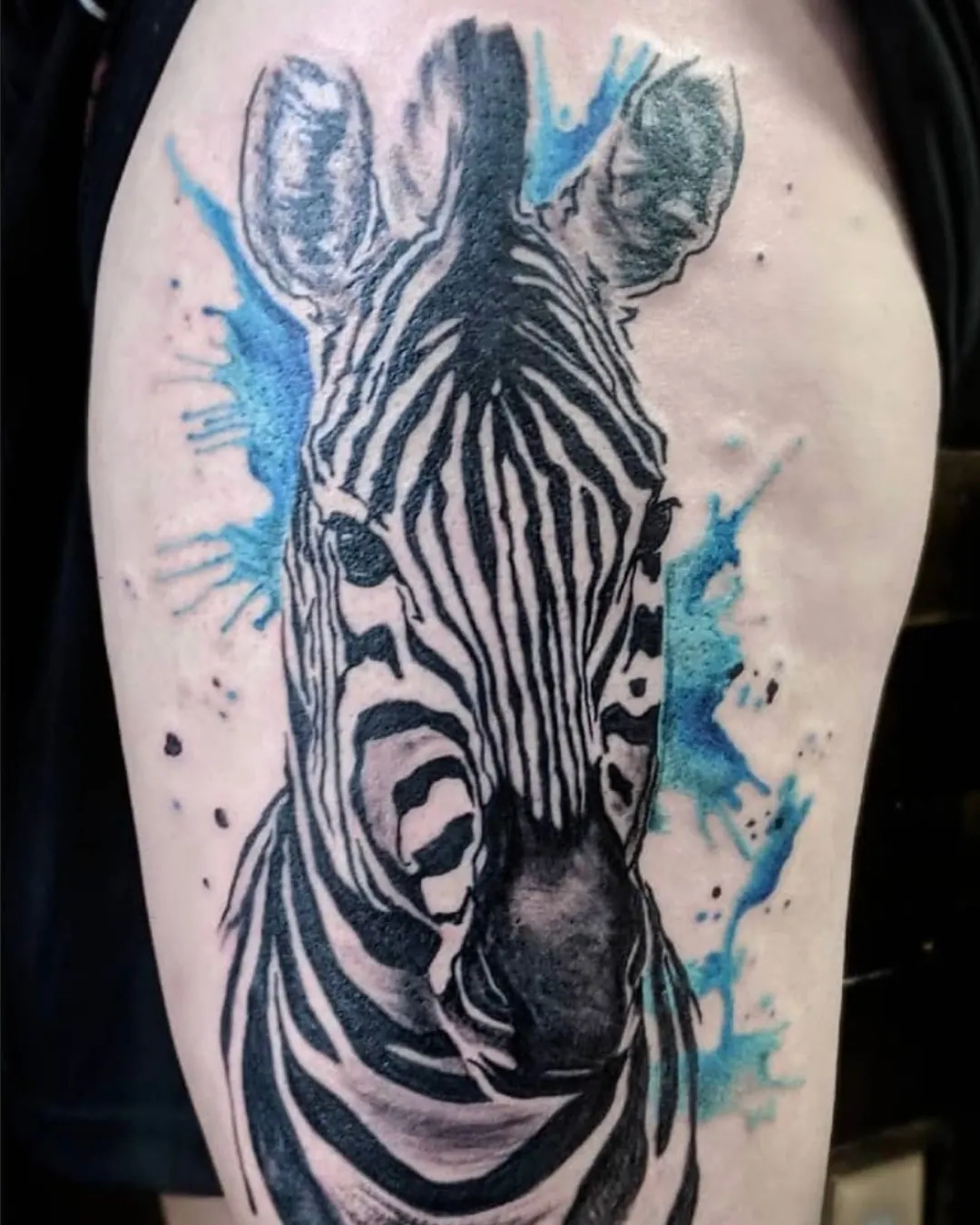 Animal tattoo Chicago zebra Animal tattoo Chicago shop