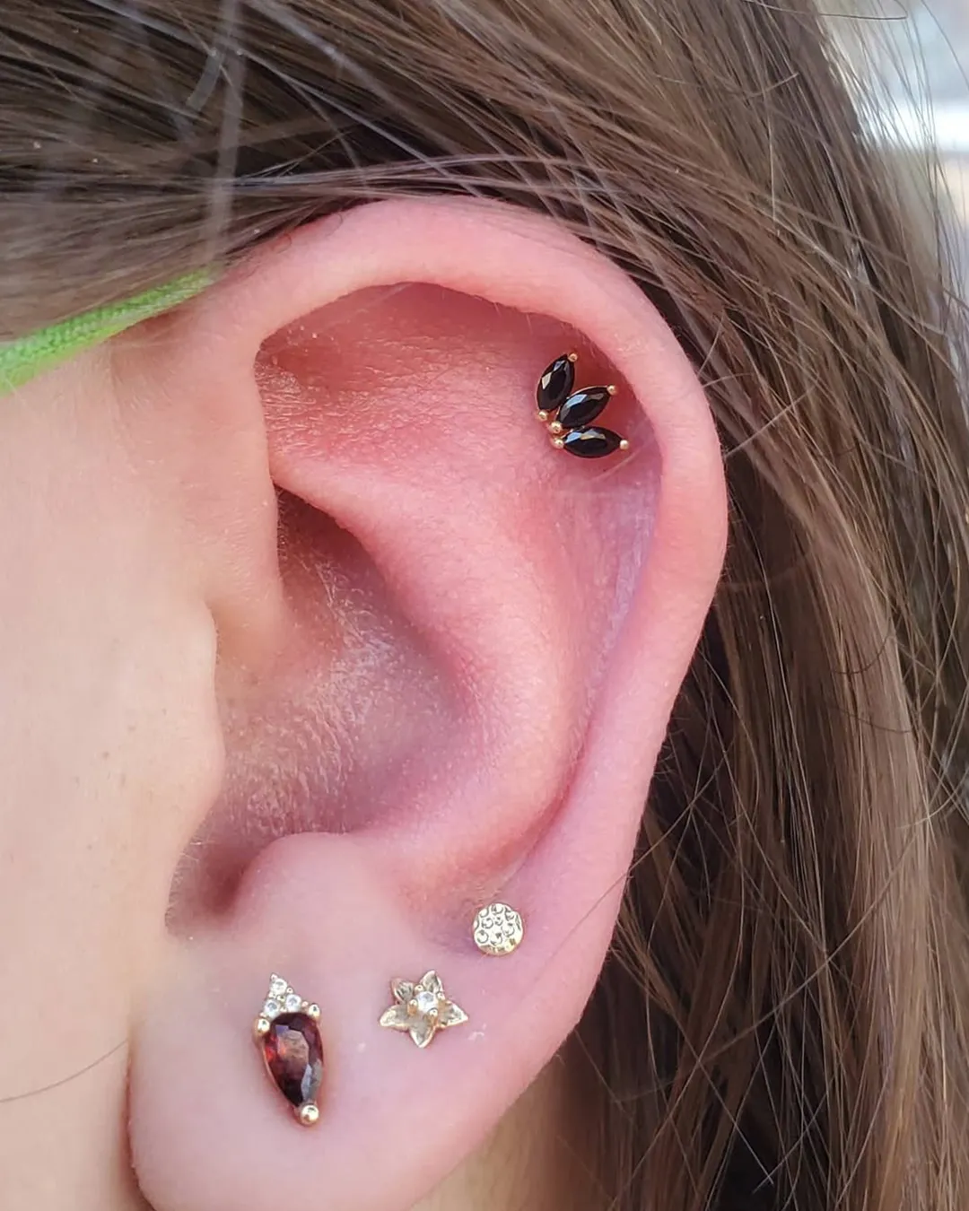 body-piercing-helix-black-trinity-curated-ear-chicago-piercing-studio body piercing helix black trinity curated ear chicago piercing studio